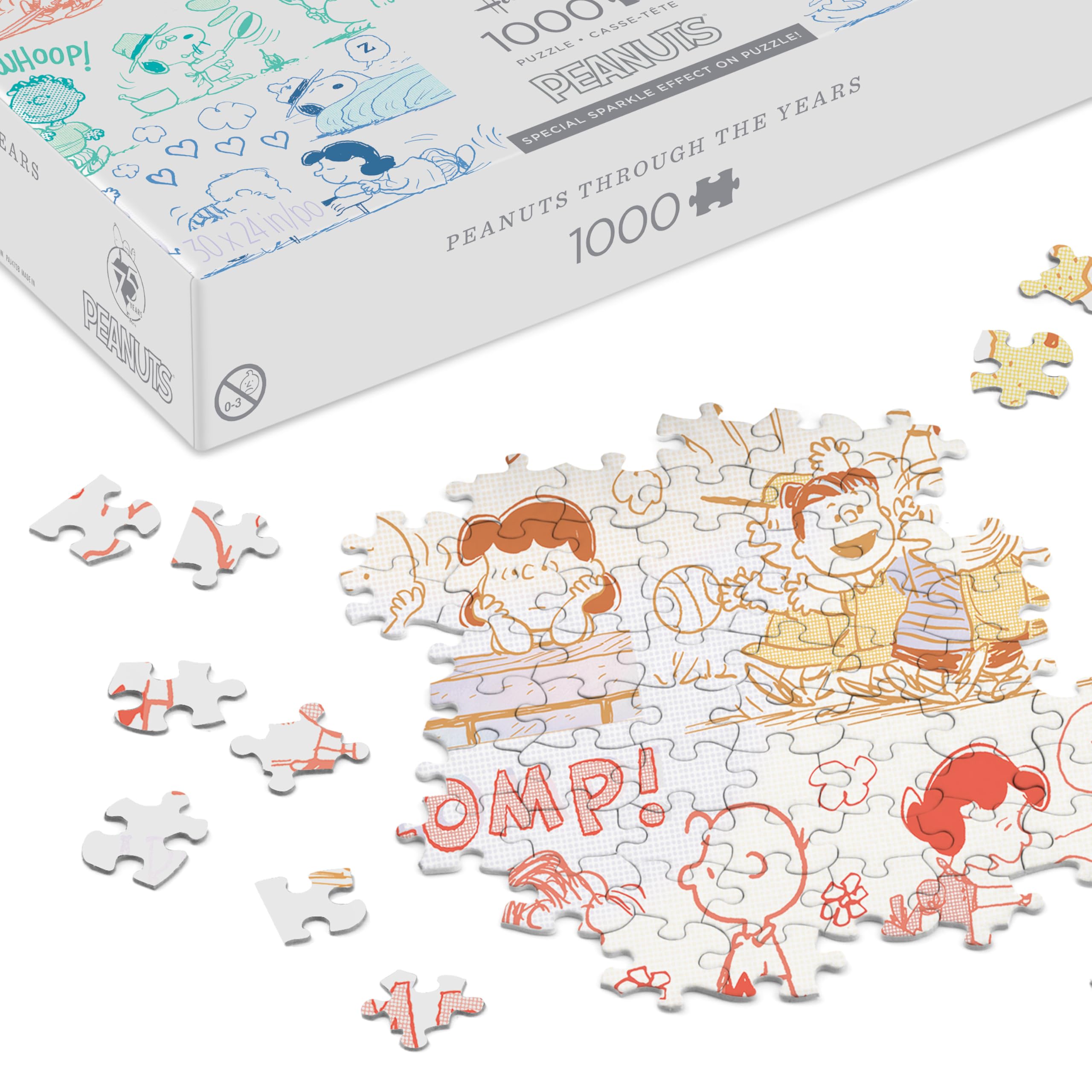 Amazon.co.jp: Hallmark Peanuts 1000ピース ジグソーパズル (75周年